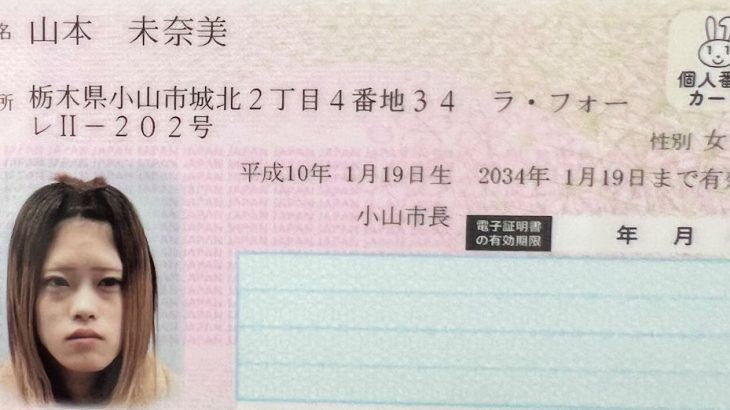 山本未奈美　借りパク注意