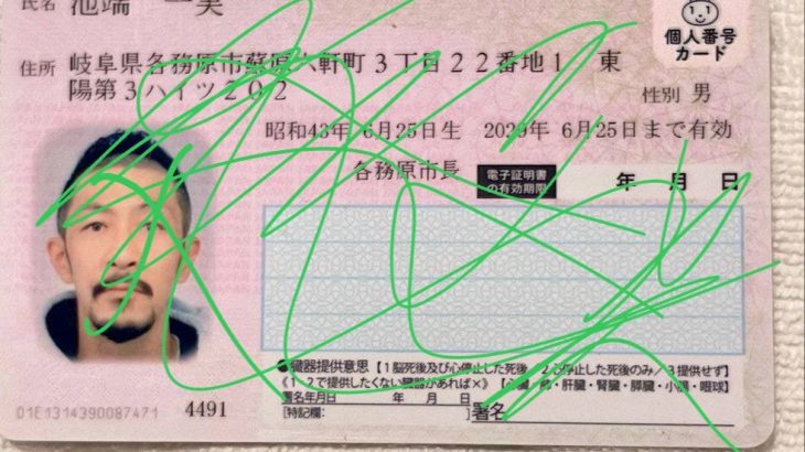 免許の写真販売